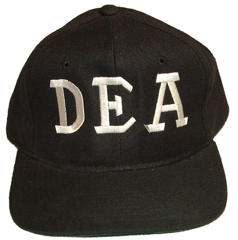 Drug Enforcement Agency (DEA) Embroidered Cap - 