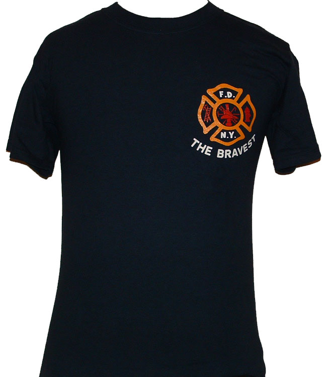 FDNY The Bravest Maltese  New York City Fire Department T-Shirt - FDNY the brave...