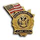 NYC Captain's 9-11 Memorial police Pin - new york's police Captain Flag ...