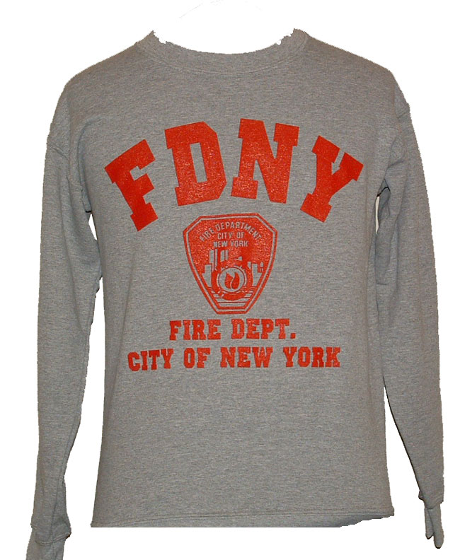 FDNY Shirt Hoodie Sweatshirt Officially Licensed by The New York City Fire Dep 