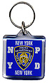 Plastic NYPD Key Chain - 