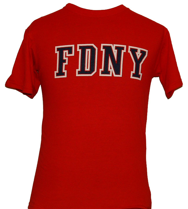 FDNY on the front with  Keep Back 200 Feet on the back - fdny on front with keep...