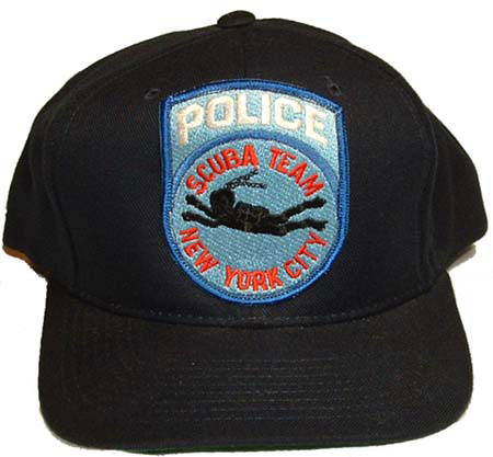 New York Police Scuba Team Patched Cap - 