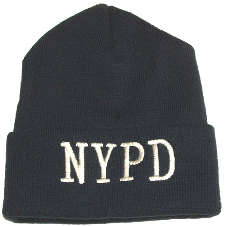 NYPD Embroidered Ski Cap - 