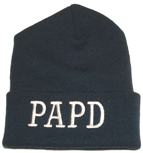 PORT AUTHORITY POLICE Embroidered Ski Cap - 