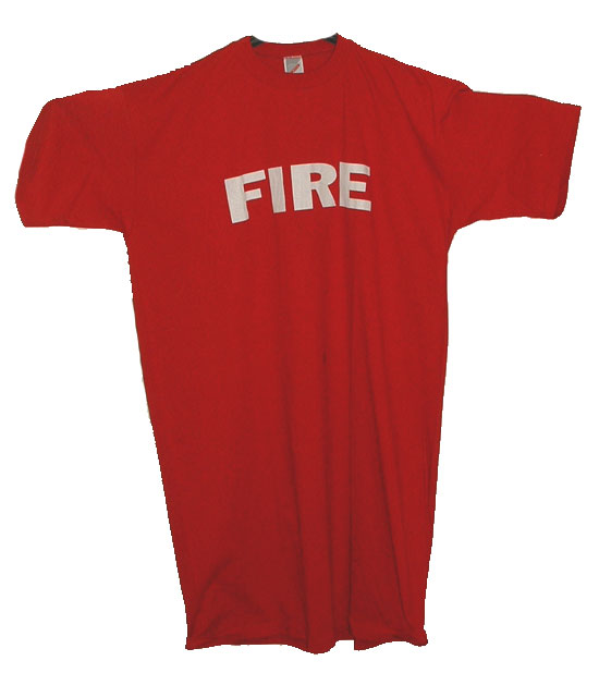 New York's fire dept  t-dress - great for the ladies to wear around the hous...
