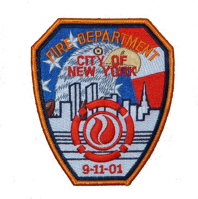 Fire Department 9/11 Memorial patch - 9/11 Memorial patch
