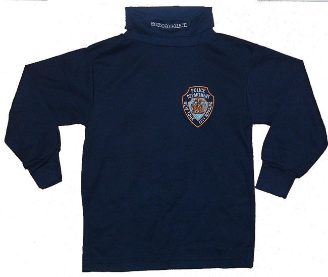 New york's Housing Police turtleneck Childrens - Housing police embroidered ...
