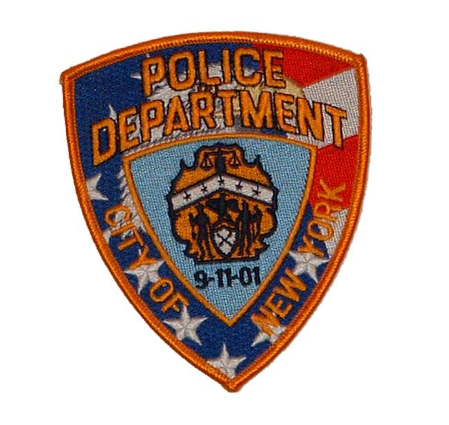 New York Police 9/11 Memorial Patch - 