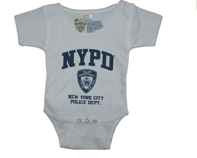 NYPD Onesie - This adorable NYPD onesie is great for that little one!