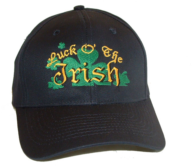 St. Patrick's Luck of the Irish cap - Adjustable back closure