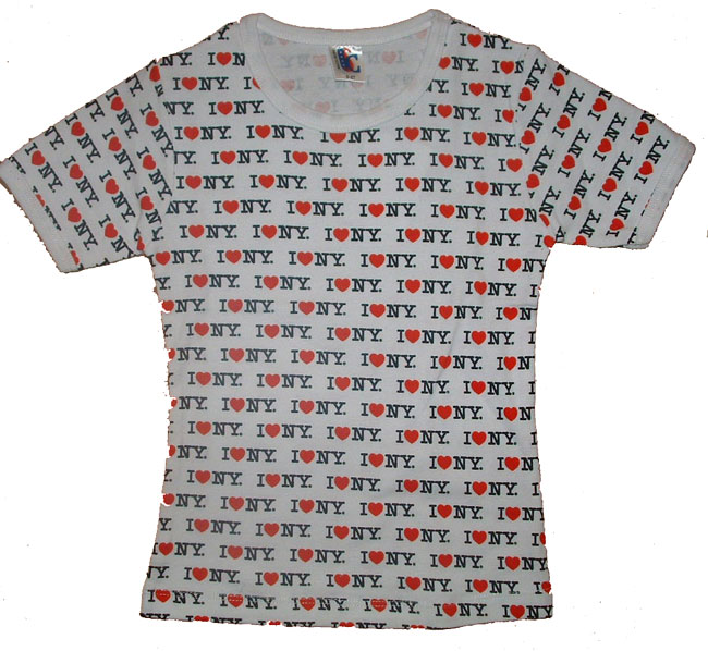 I Love NY childrens tee - Slightly fitted