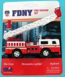 FDNY ladder truck playset - 