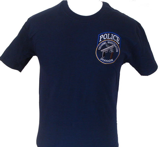 New York Police Firearms Investigations t-shirt - NY Police Firearms Investigati...