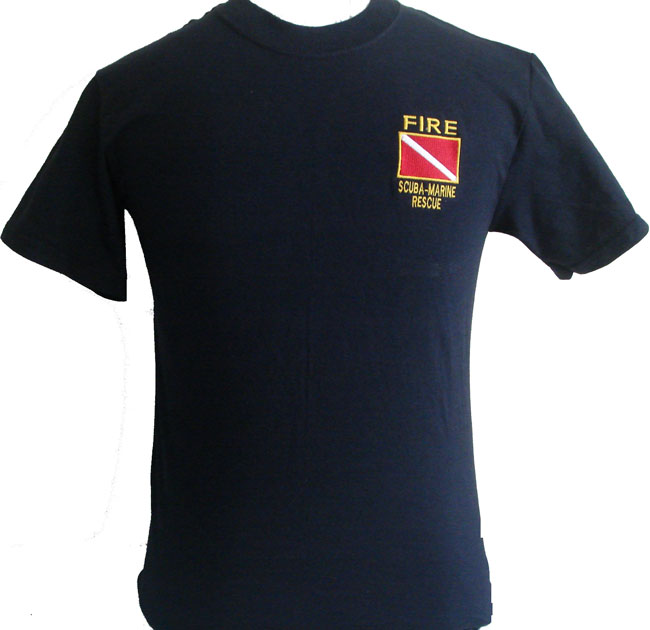 New York's Fire Department Scuba Marine t-shirt - Fire Scuba Marine Rescue e...