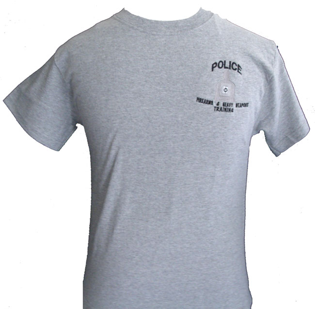 New York Police Firearms training t-shirt - Police Firearms and Heavy weapons tr...