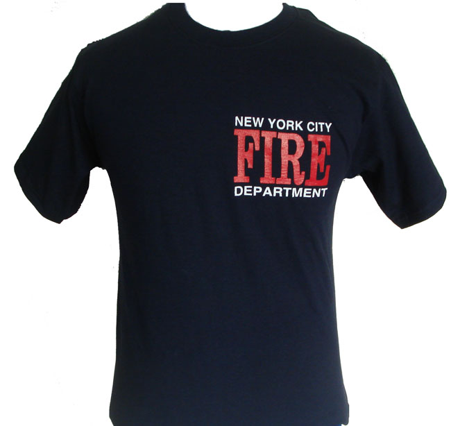 New York City Fire Department t-shirt - NYC Fire Department t-shirt with beautif...