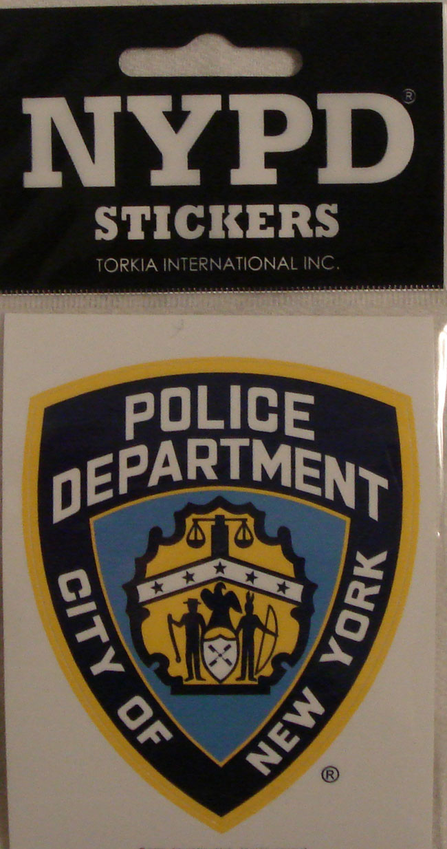 NYPD Shield sticker - 