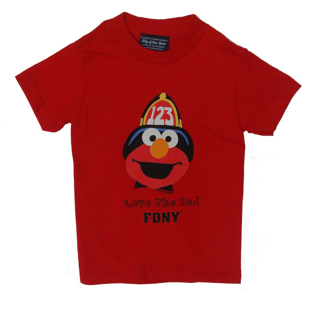 FDNY Elmo children's t-shirt - Officially licensed Firefighter Elmo "lov...