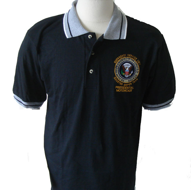 New York's ESU Sniper Team Presidential Motrocade golf shirt - Presidential ...