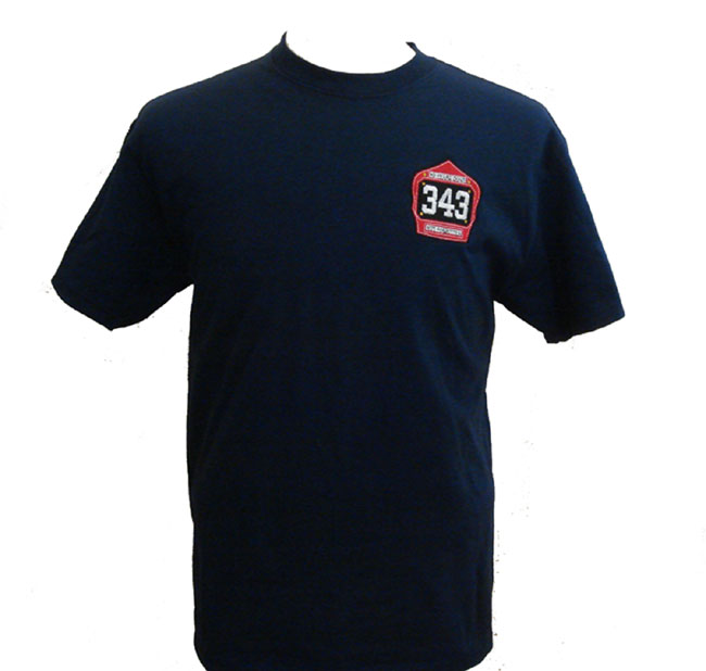343 Gone But Not Forgotten T-shirt - Honoring and remembering the 343 firefighte...