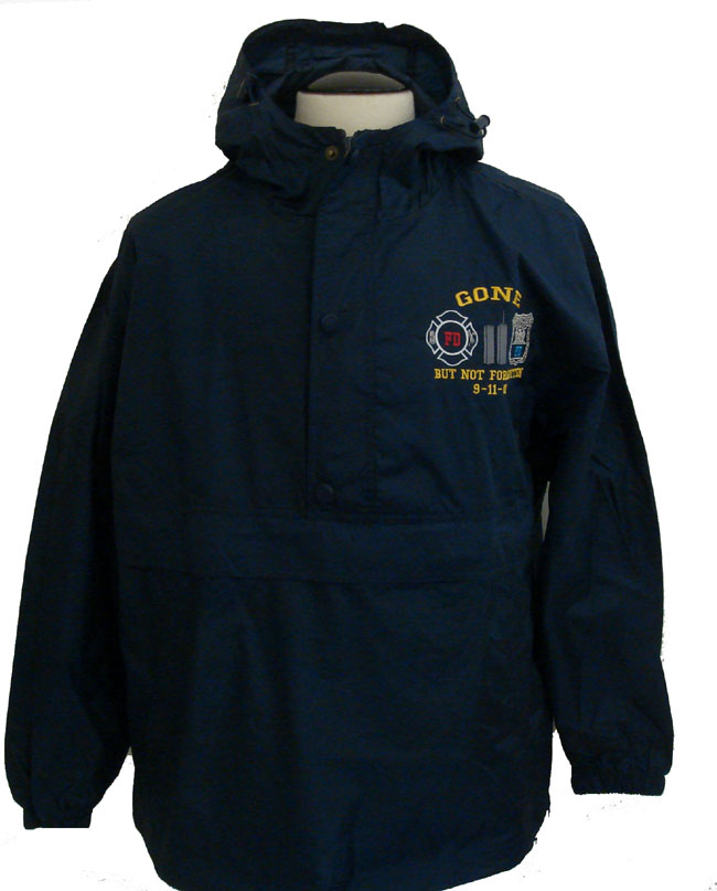 Gone But Not Forgotten PD/FD Anorak Jacket - Brand new item! Anorak style hooded...