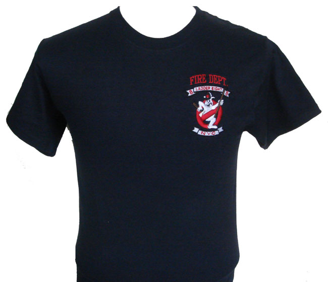 New York's Fire Dept. Ladder 8 Ghostbuster t-shirt - Featuring a unique ghos...