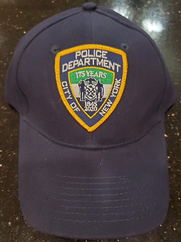 New York Police 175th Anniversary Cap - New York Police 175th Anniversary Cap Wi...