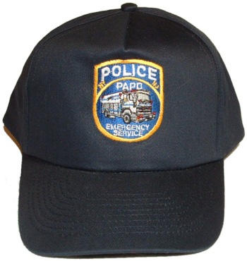 PORT AUTHORITY  Emergency Service Embroidered Cap - WORN BY THE PORT AUTHORITY EMERGENCY SERVICE