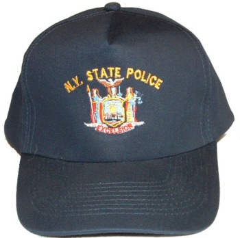 NEW YORK State Police Embroidered Cap - 