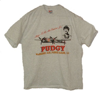 Pudgy McGuire Air Force Base, NJ T-Shirt - 