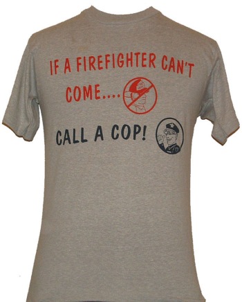 Call a Cop tee - This tee tells you to call a cop!