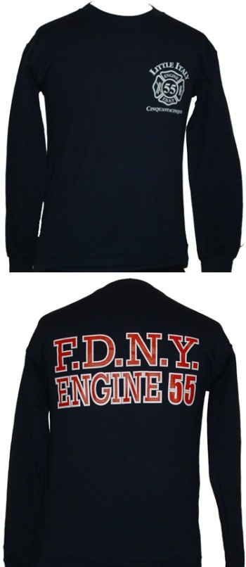 FDNY Little Italy Engine 55 Cinquantacinque Sweatshirt - FDNY Little Italy Engine 55's sweatshirt