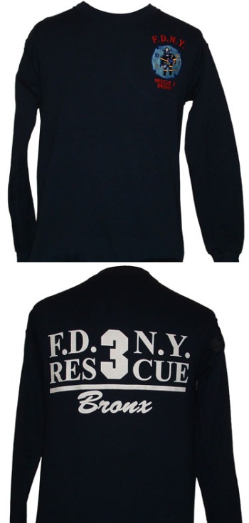 FDNY Rescue 3  Bronx Sweatshirt - FDNY Rescue 3 bronx sweatshirt