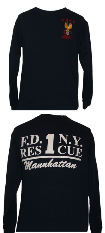 FDNY Rescue 1 Manhattan Fire Deptartment Sweatshirt - FDNY Rescue 1 Manhattan fire department sweatshirt