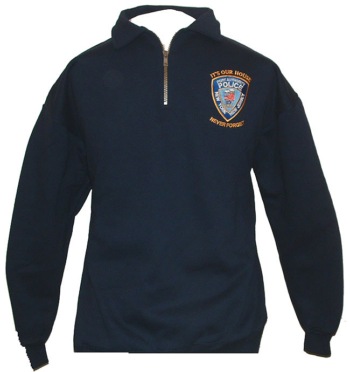 PAPD Memorial 9-11 Cadet sweatshirt - Port Authority police of New York and New Jersey patch with memorial insignia embroidered