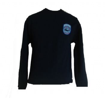 New York Police scuba sweatshirt - Police scuba logo embroidered on left chest. Printed white lettering on back